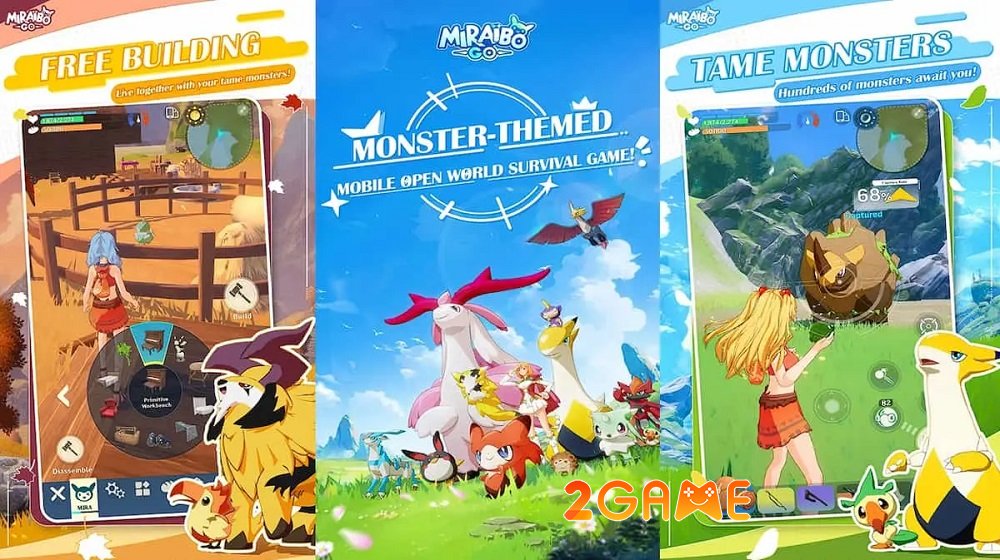 miraibo-go-2-2 Miraibo Go – Game sinh tồn thế giới mở lấy cảm hứng từ Palworld miraibo go 2 2