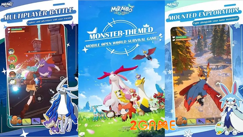 miraibo-go-3-1 Miraibo Go – Game sinh tồn thế giới mở lấy cảm hứng từ Palworld miraibo go 3 1