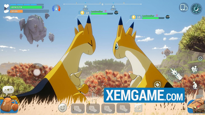 Miraibo GO – game giống Palworld cho đặt hàng trước trên mobile miraibo go 5