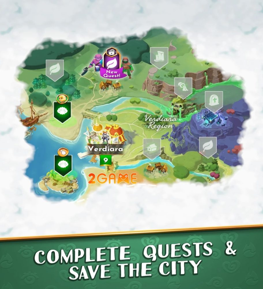 mistland-saga-rpg-games-3 Khám phá các khu vực mới khi đạt cấp độ nhất định Mistland Saga RPG Games