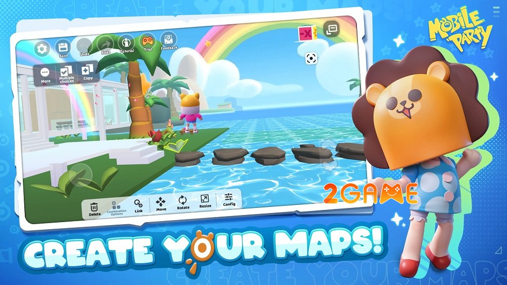 mobile-party-vizta-games-4 Hướng dẫn tải game Mobile Party – Game battle royale nhóm siêu hay của Vizta Games mobile party vizta games 4