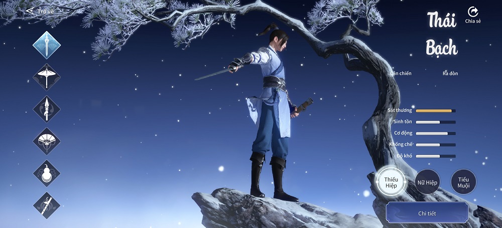 Thiên Nhai Minh Nguyệt Đao VNG: Xếp hạng 6 môn phái trong game từ dễ đến khó mon phai 3 2 1