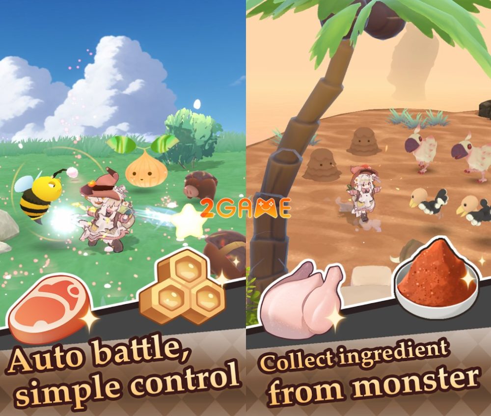 Ăn cả thế giới quái vật trong game Monster Cooking Diary monster cooking diary 3 1