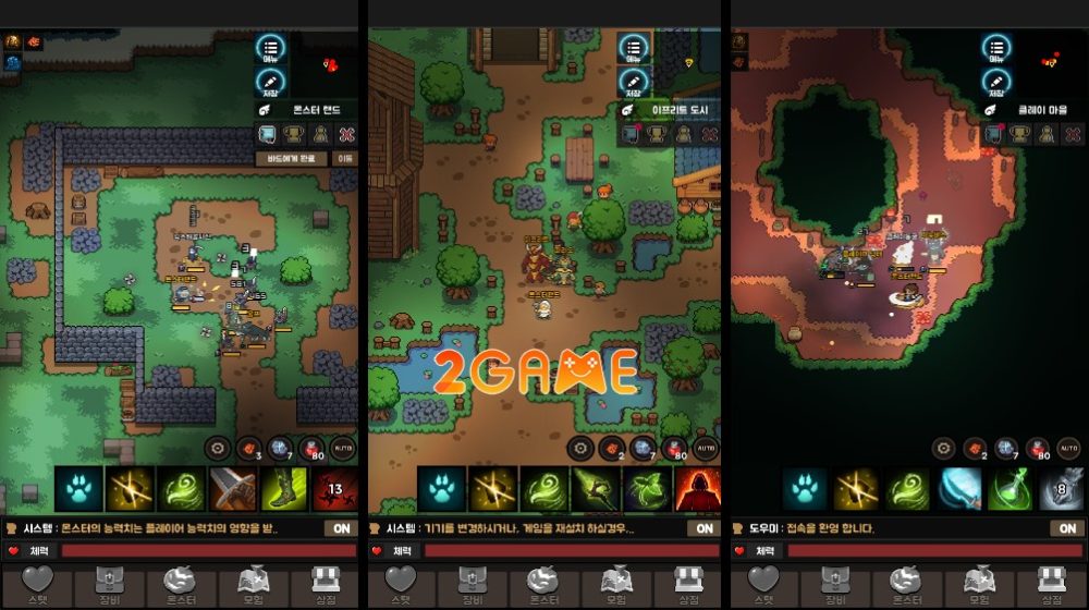 Monster Land: Pixel RPG – Siêu phẩm dòng game MMORPG 2D monster land pixel rpg 3