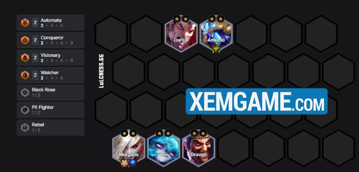 ĐTCL 14.24b: Thử nghiệm với con bài Morgana – Amumu Cổ Máy Tự Động reroll morgana co may tu dong 1