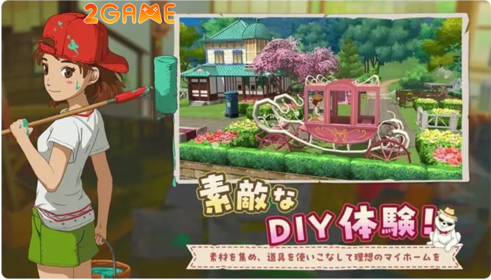 Khám phá vùng quê theo phong cách Ghibli trong game Morikomori Life morikomori life 2