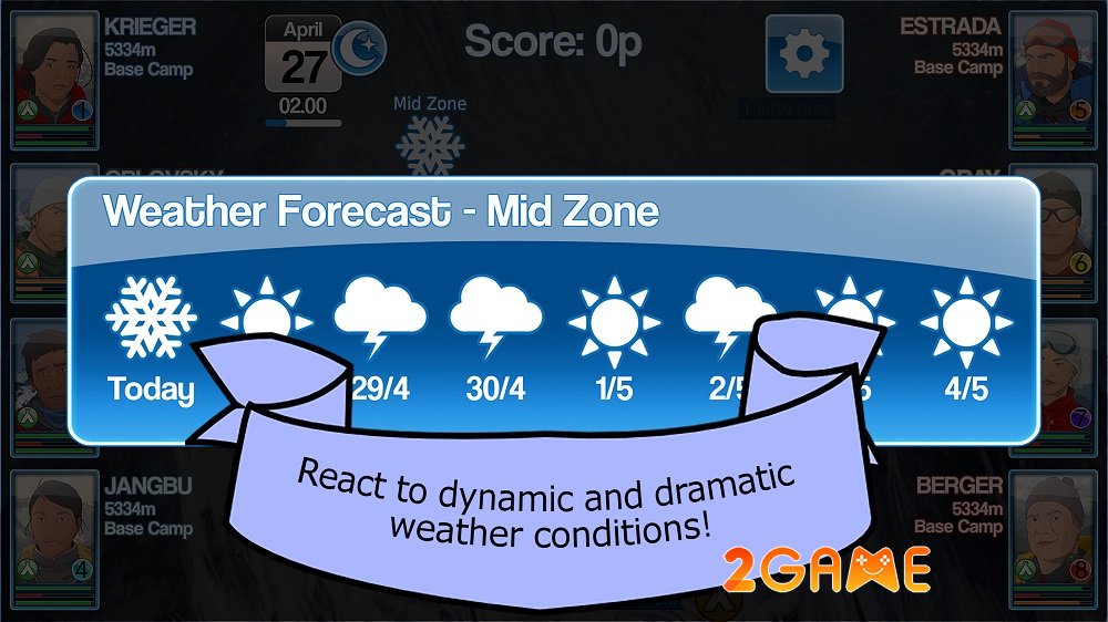 mountevereststory-4 Mount Everest Story – Game chiến thuật leo núi chinh phục đỉnh cao mới lạ mountevereststory 4