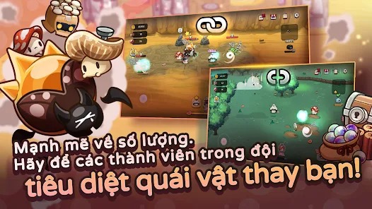 mushroom-go-5 Mushroom Go: Phiêu lưu cùng đội quân nấm đáng yêu đã có mặt trên iOS và Android mushroom go 5