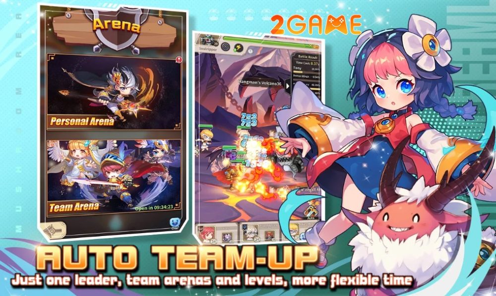 Các hoạt động và phó bản đặc sắc trong game Mushroom Saga Adventure