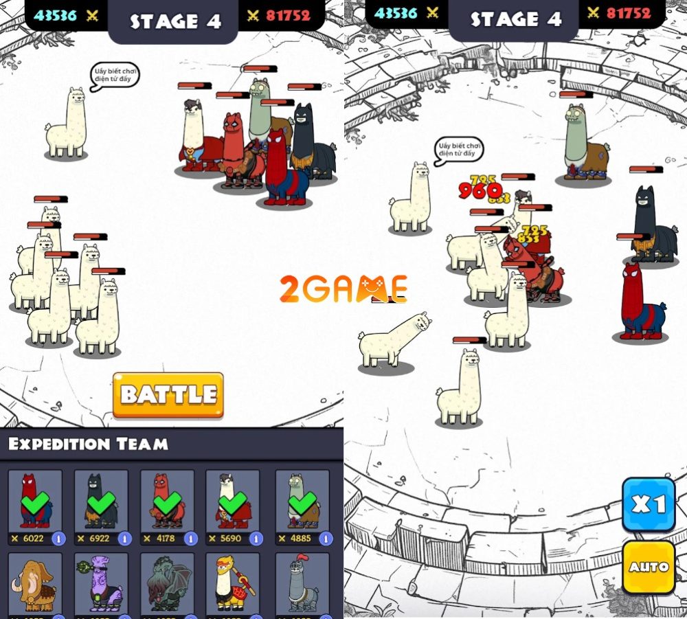 mutant-llama-4 Mutant Llama: IDLE Breed Games – Tấu hài cùng những con lạc đà không bướu mutant llama 4