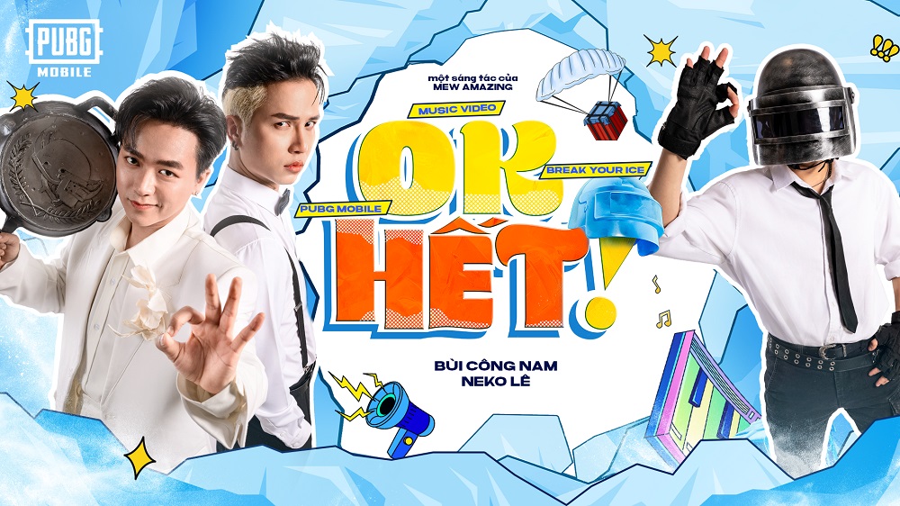 PUBG Mobile hợp tác Bùi Công Nam – Neko Lê – Mew Amazing ra mắt MV chào năm mới 2025 mvokhet pubgmobile 1