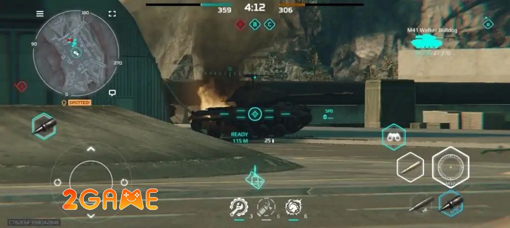 Kiểm soát các tính năng quan trọng trong game MWT: Tank Battles để giành chiến thắng mwt tank battles huongdan 1