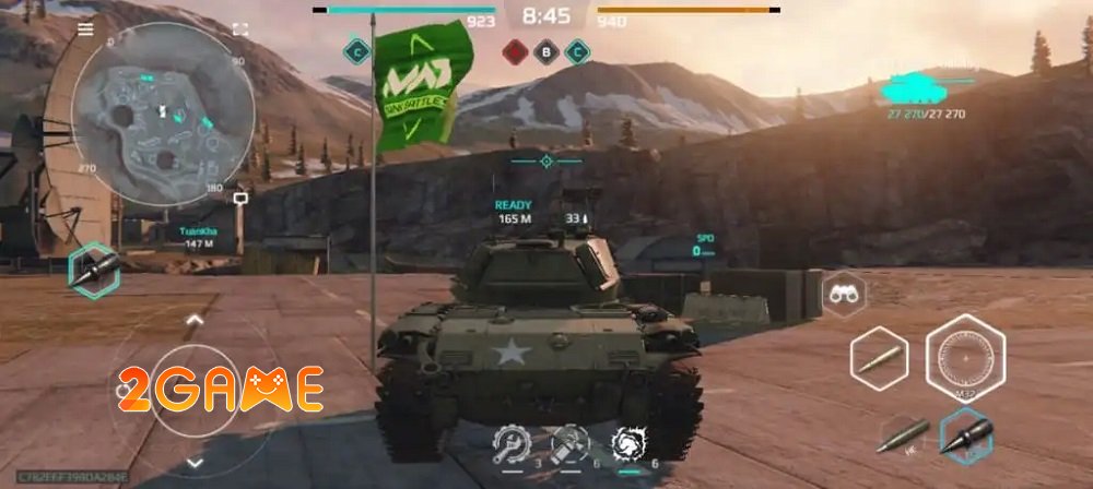 Kiểm soát các tính năng quan trọng trong game MWT: Tank Battles để giành chiến thắng mwt tank battles huongdan 2