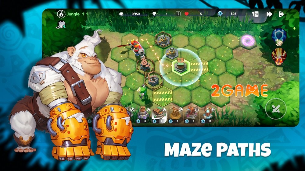 natureguardians-1 Nature Guardians – Game phòng thủ tháp chiến trường lục giác sáng tạo natureguardians 1