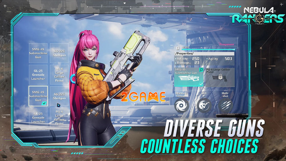 nebula-rangers-1 Nhân vật trong game bắn súng Nebula Rangers