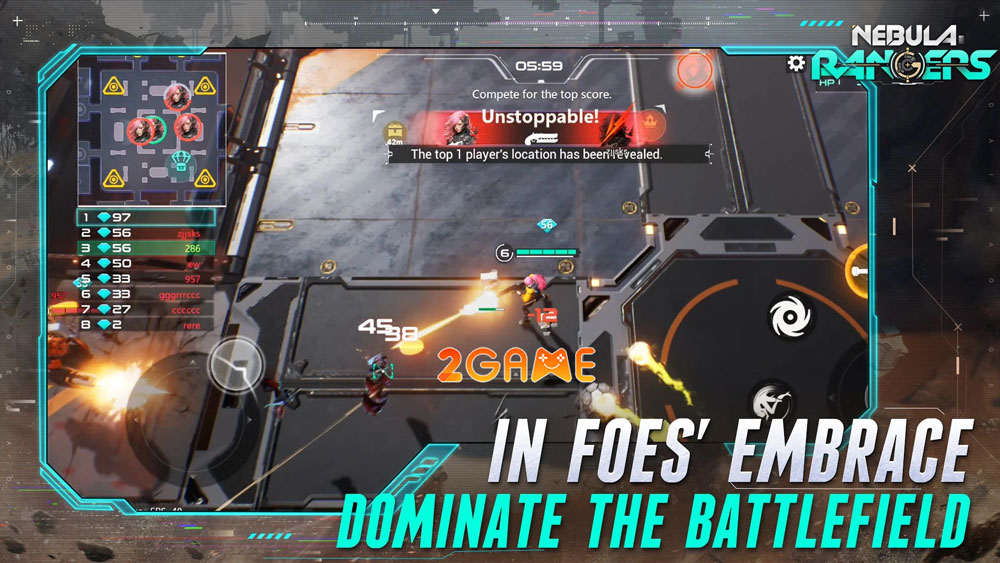 nebula-rangers-3-1 Nebula Rangers – Game bắn súng roguelike góc nhìn top down có đồ họa ấn tượng nebula rangers 3 1