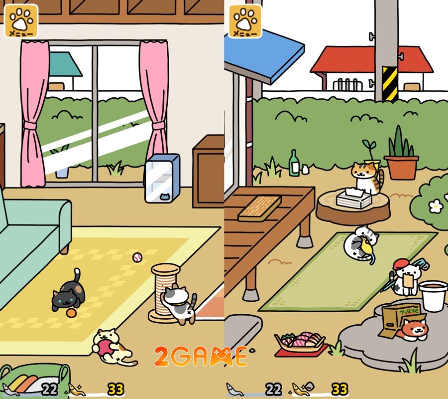 Neko Atsume 2: Kitty Collector – Phần tiếp theo của tựa game mô phỏng chăm sóc thú cưng nổi tiếng neko atsume 2 6