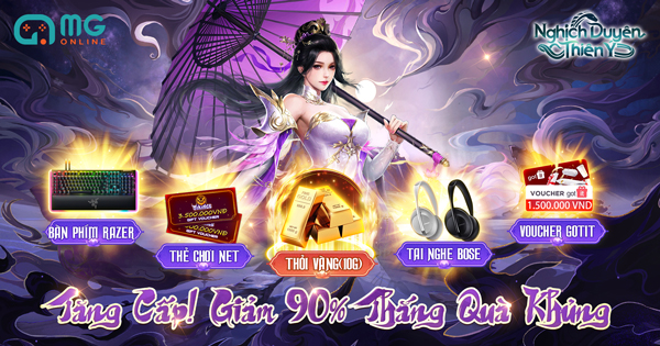 Nghịch Duyên Thiên Ý ưu đãi X10 phúc lợi công bố ngày ra mắt game cùng sự kiện độc quyền nghichduyenthieny uudai 2