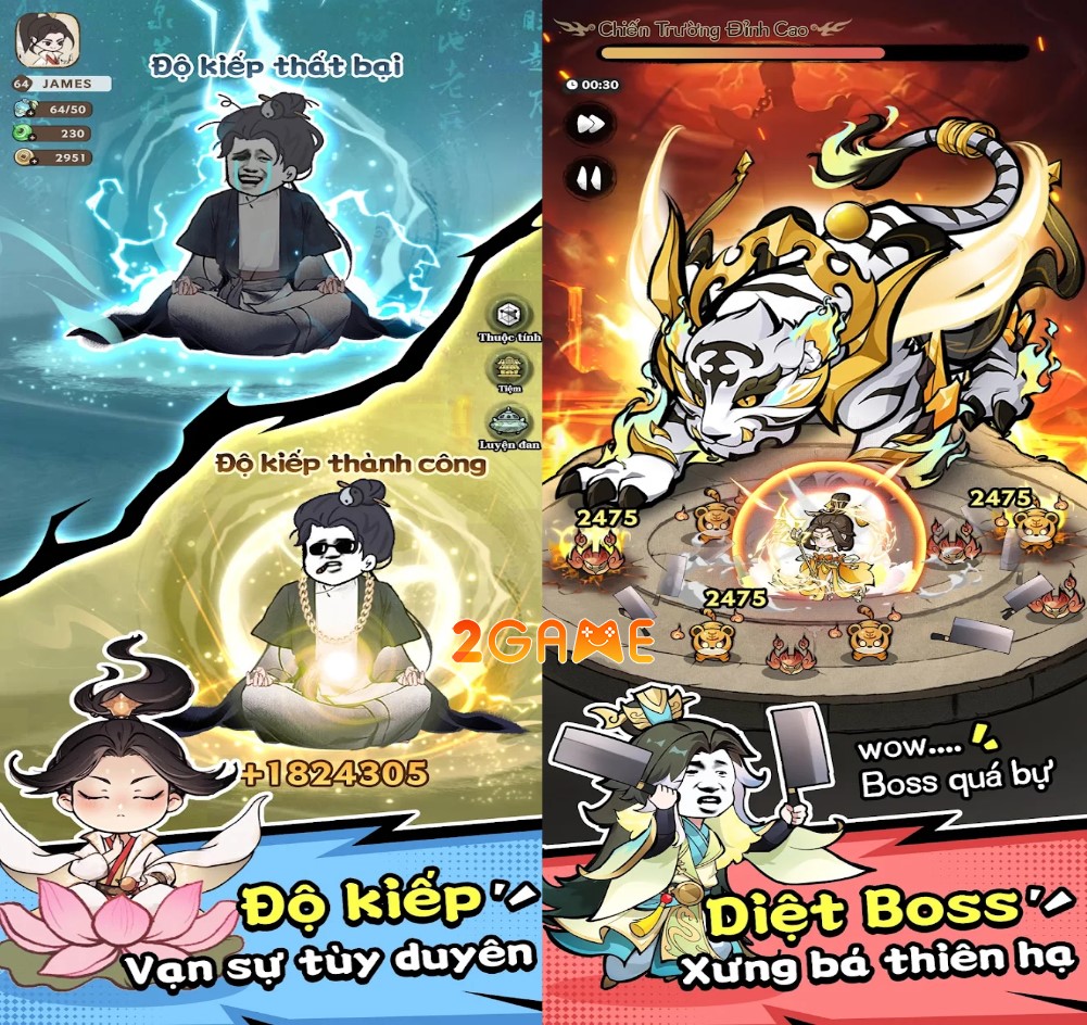 Ngự Kiếm Quét Bát Hoang – Game tu tiên theo phong cách thủ thành roguelike độc đáo ngu kiem quet bat hoang 3 1