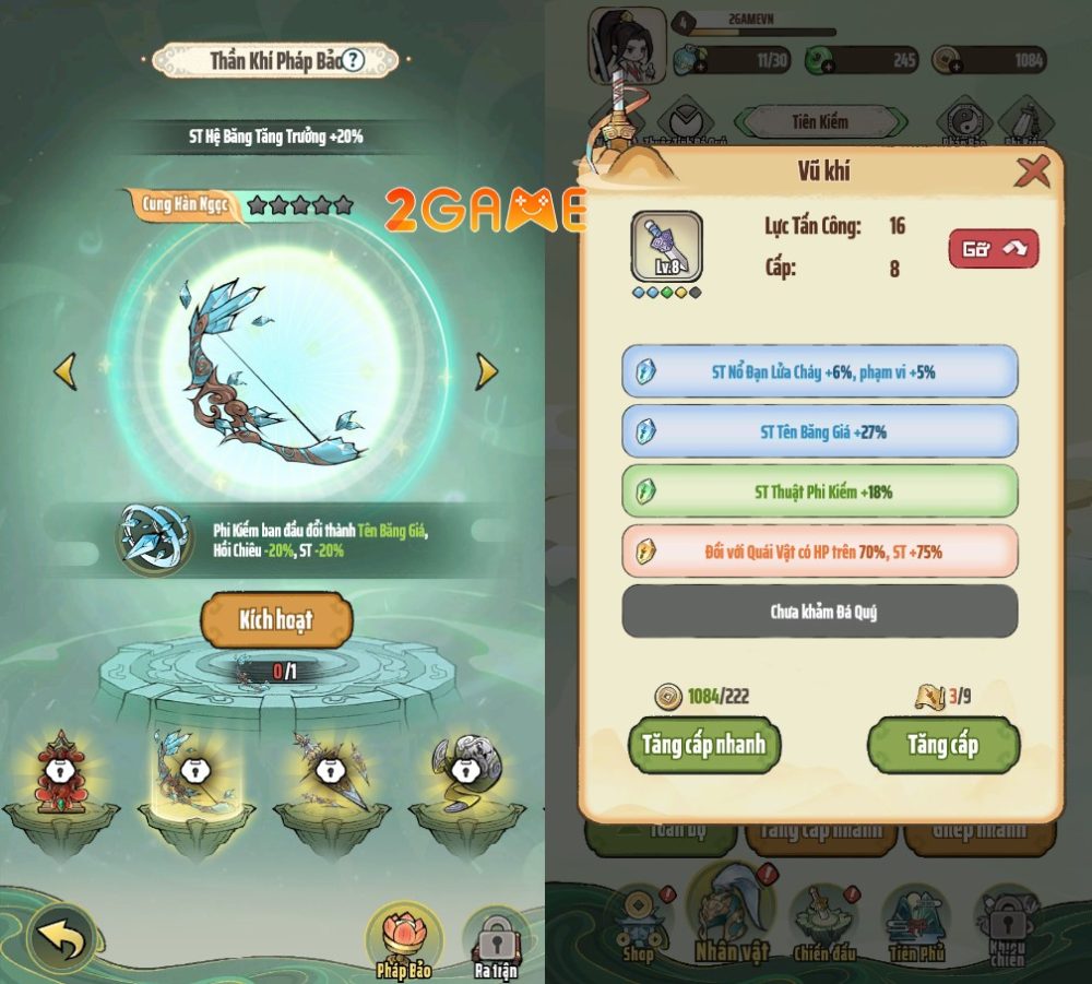 ngu-kiem-quet-bat-hoang-7 Đa dạng tính năng mạnh hóa trong game Ngự Kiếm Quét Bát Hoang