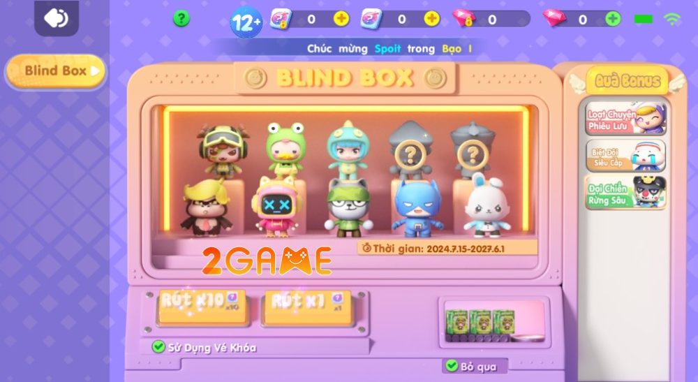 Đâu là nhân vật đáng đầu tư nhất trong Bomber VNG? nhan vat bomber vng 1