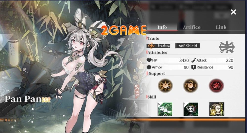 Pan Pan là nhân vật Hỗ Trợ được nhiều game thủ yêu thích trong game Echocalypse: Scarlet Covenant