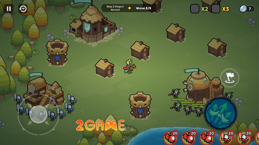 Nightfall: Kingdom Frontier TD – Game nhập vai phiêu lưu kết hợp phòng thủ tháp thử thách trí tuệ nightfallkingdomfrontiertd 5