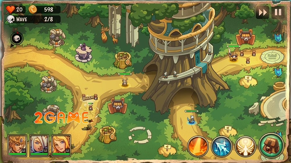 nightyknight-5 Nighty Knight – Game chiến thuật thủ thành với những trận chiến hoành tráng nightyknight 5