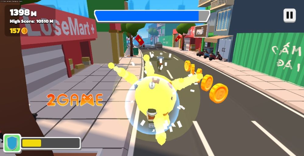 ninja-lead-2 Tránh né các chướng ngại vật trên đường trong game Ninja Lead