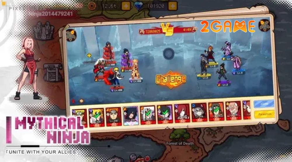 ninja-pixel-strike-3 Ninja Pixel Strike Tham gia vào các trận chiến đỉnh cao trong thế giới Naruto