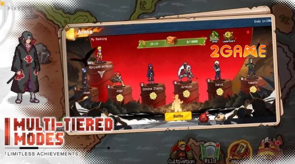 ninja-pixel-strike-5 Ninja Pixel Strike – Game mobile được chuyển thể từ anime Naruto nổi tiếng ninja pixel strike 5