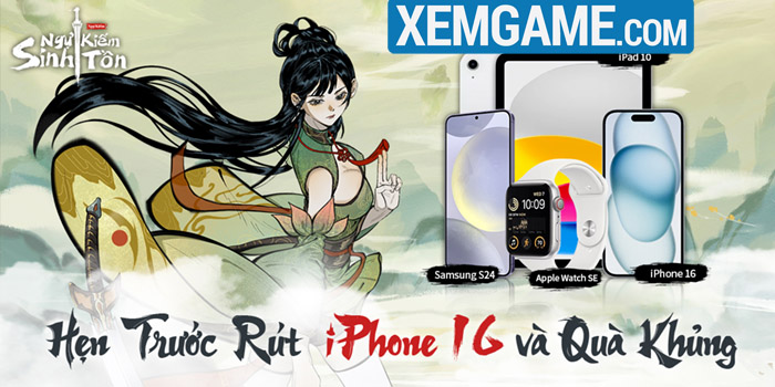 Ngự Kiếm Sinh Tồn – Sảng Khoái Tu Tiên mở đăng ký trước với nhiều phần thưởng hấp dẫn! nkst01 1