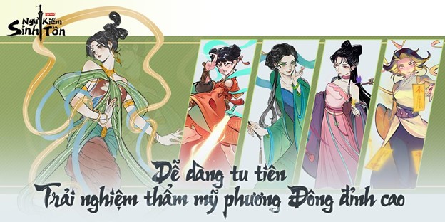 nkst06 Ngự Kiếm Sinh Tồn – Sảng Khoái Tu Tiên mở đăng ký trước với nhiều phần thưởng hấp dẫn nkst06