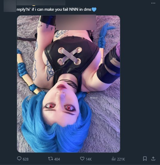 Một trong số các bài đăng yêu cầu dân mạng bình luận vào bài đăng để nhận được ảnh full không che của cô nàng Một trong số các bài đăng yêu cầu dân mạng bình luận vào bài đăng để nhận được ảnh full không che của cô nàng