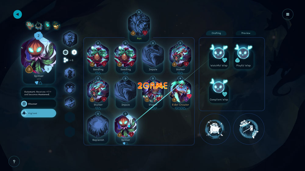 oaken-5 Các thẻ bài trong game roguelite Oaken