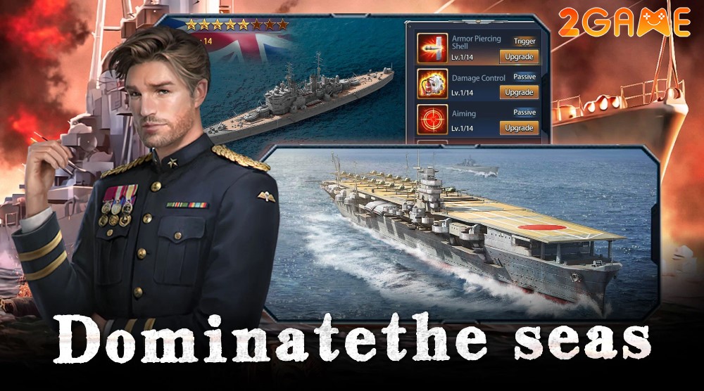 Ocean Odyssey: Fleet Conquest – Trở thành đô đốc thống trị vùng biển rộng lớn ocean odyssey fleet conquest 1