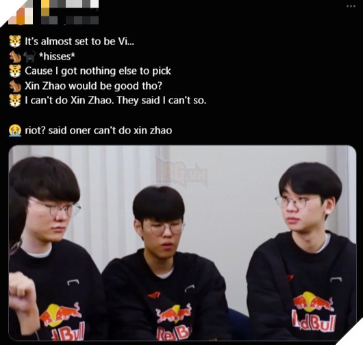 LMHT: Riot Games co gang ngan can Oner lua chon mot vi tuong cho skin CKTG 2024 2 LMHT: Riot Games cố gắng ngăn cản Oner lựa chọn một vị tướng cho skin CKTG 2024