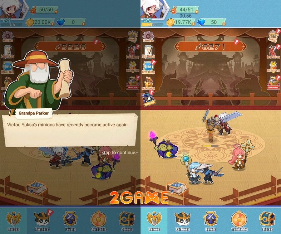 paperheros-1 Paper Heros – Game nhập vai có đồ họa đáng yêu và lối chơi đơn giản nhưng gây nghiện paperheros 1