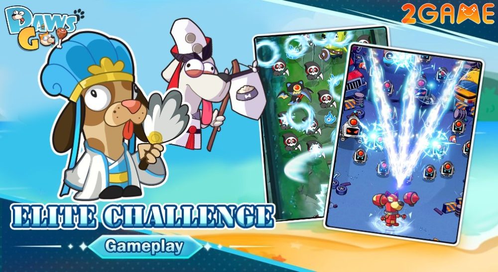 Paws Go Thủ thành cùng các chú chó độc đáo đến từ đa vũ trụ