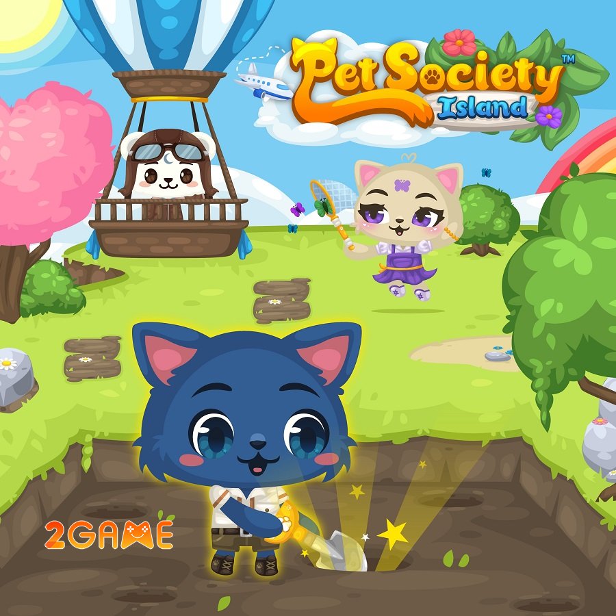 Pet Society Island – Xây dựng và quản lý thiên đường thú cưng của riêng mình petsocietyisland 4