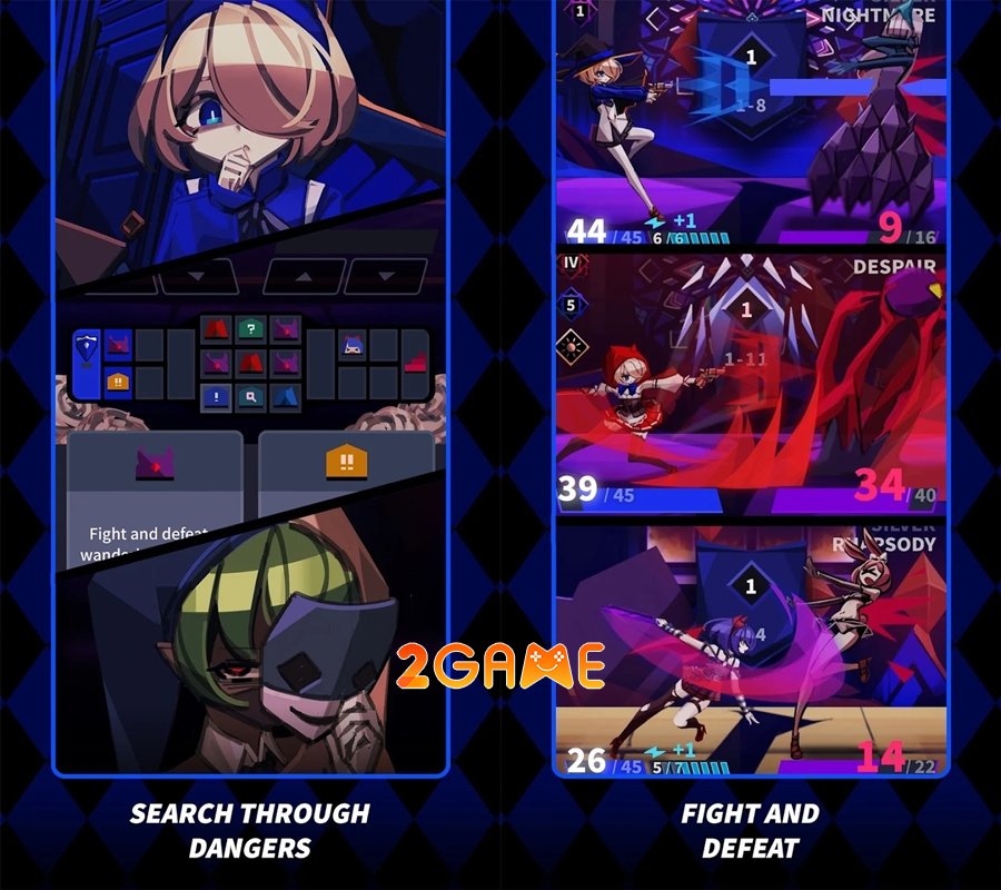 Phantom Rose II Sapphire – Thêm một tựa game chiến thuật thẻ bài roguelike được chuyển thể sang mobile phantom rose ii 3