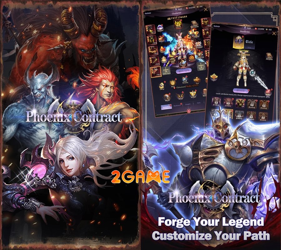 phoenixcontract-1 Phoenix Contract – Game nhập vai nhàn rỗi với những trận chiến PVP khốc liệt phoenixcontract 1