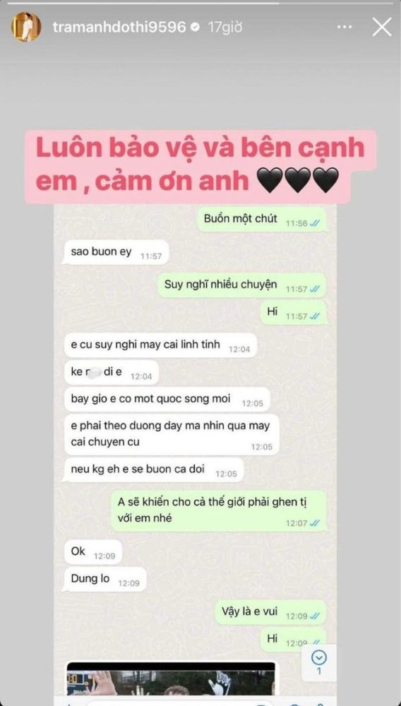 Hot girl Trâm Anh bất ngờ phát ngôn về