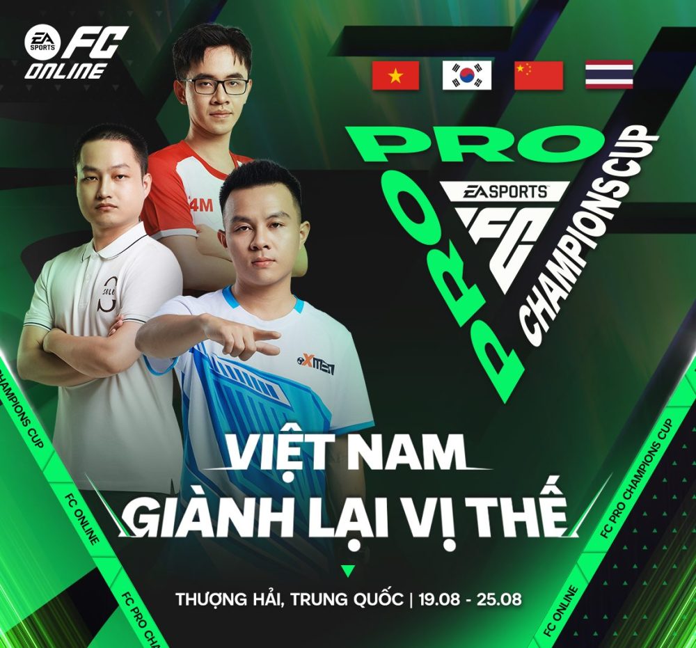 FC Pro Champions Cup 2024 - Giải đấu quốc tế lớn nhất trong năm của FC Online chính thức khởi tranh từ 19/8- Ảnh 1. FC Pro Champions Cup 2024 - Giải đấu quốc tế lớn nhất trong năm của FC Online chính thức khởi tranh từ 19/8- Ảnh 1.