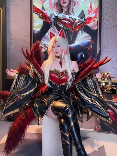 Dàn gái xinh khiến Ahri hot trở lại, màn cosplay gây Dàn gái xinh khiến Ahri hot trở lại, màn cosplay gây