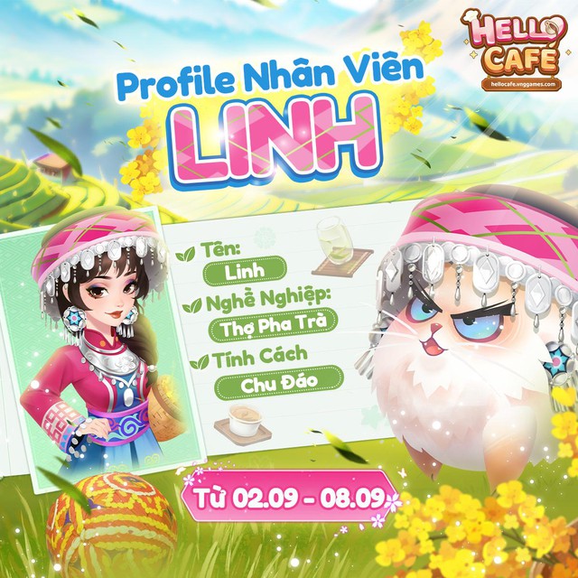 Hello Café ra mắt bản cập nhật, game thủ