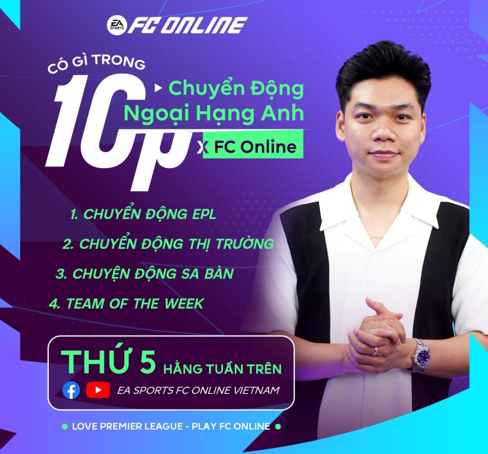 10 phút chuyển động Ngoại Hạng Anh cùng FC Online: Bắt nhịp EPL, Làm chủ sa bàn Esports- Ảnh 2. 10 phút chuyển động Ngoại Hạng Anh cùng FC Online: Bắt nhịp EPL, Làm chủ sa bàn Esports- Ảnh 2.
