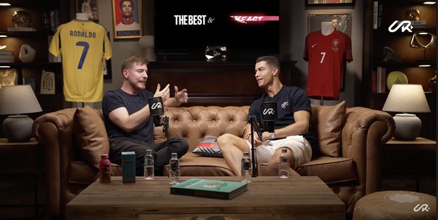 Chỉ một câu nói, MrBeast khiến Ronaldo
