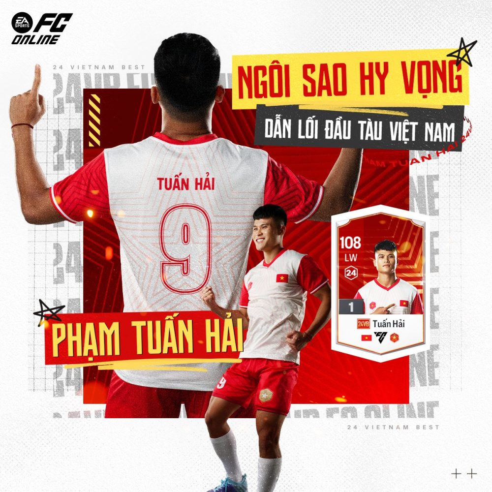 FC Online bổ sung 3 siêu sao Việt mới - Đức Huy, Tuấn Hải và Tấn Trường vào game- Ảnh 1. FC Online bổ sung 3 siêu sao Việt mới - Đức Huy, Tuấn Hải và Tấn Trường vào game- Ảnh 1.