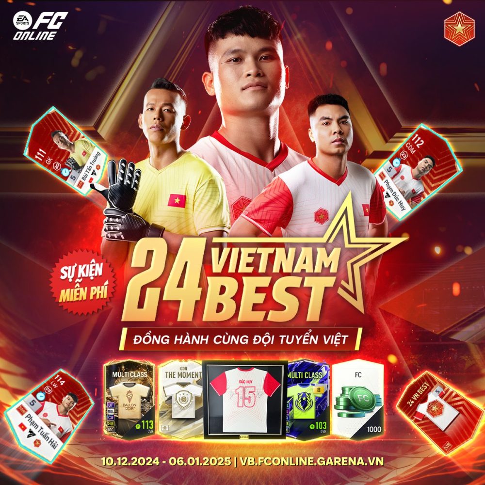 FC Online bổ sung 3 siêu sao Việt mới - Đức Huy, Tuấn Hải và Tấn Trường vào game- Ảnh 5. FC Online bổ sung 3 siêu sao Việt mới - Đức Huy, Tuấn Hải và Tấn Trường vào game- Ảnh 5.